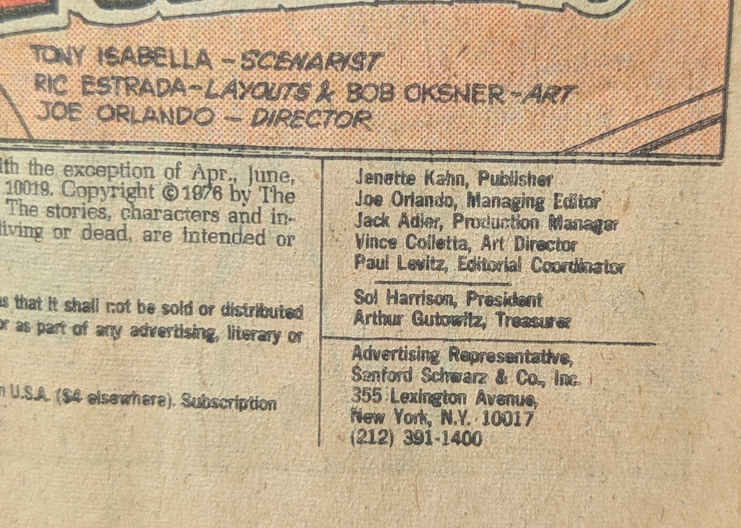 Welcome Back, Kotter no. 3 (DC TV Comics)