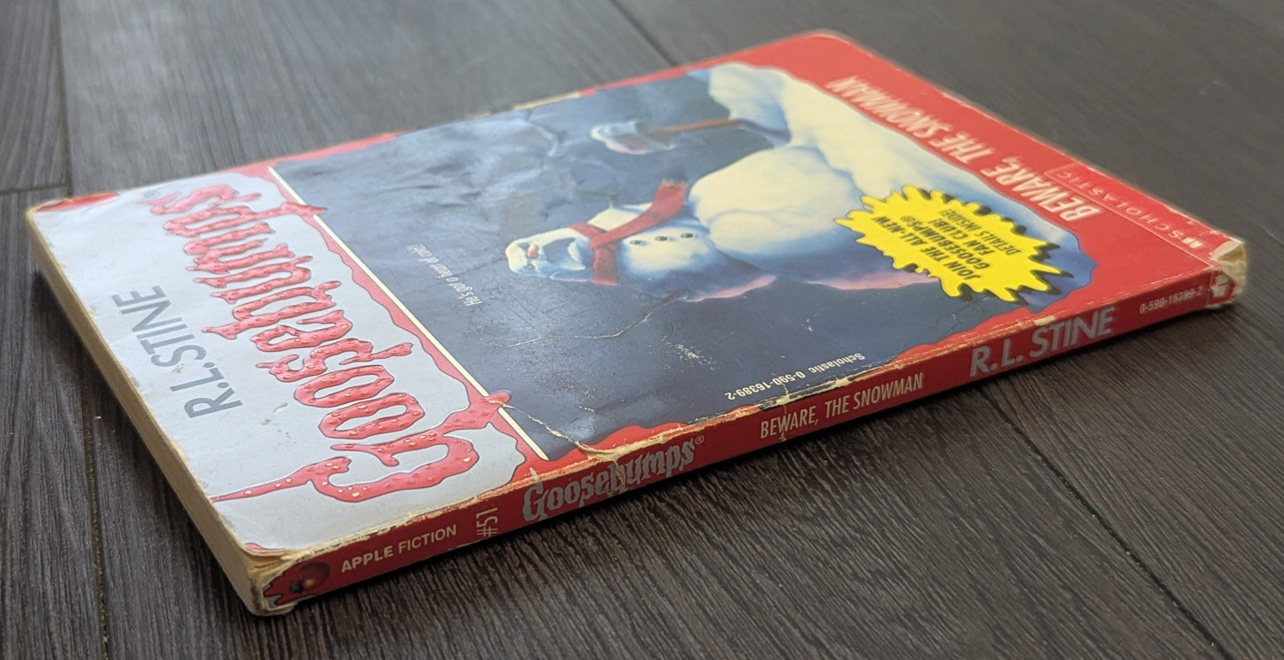 Goosebumps #51: Beware, The Snowman by R.L. Stine