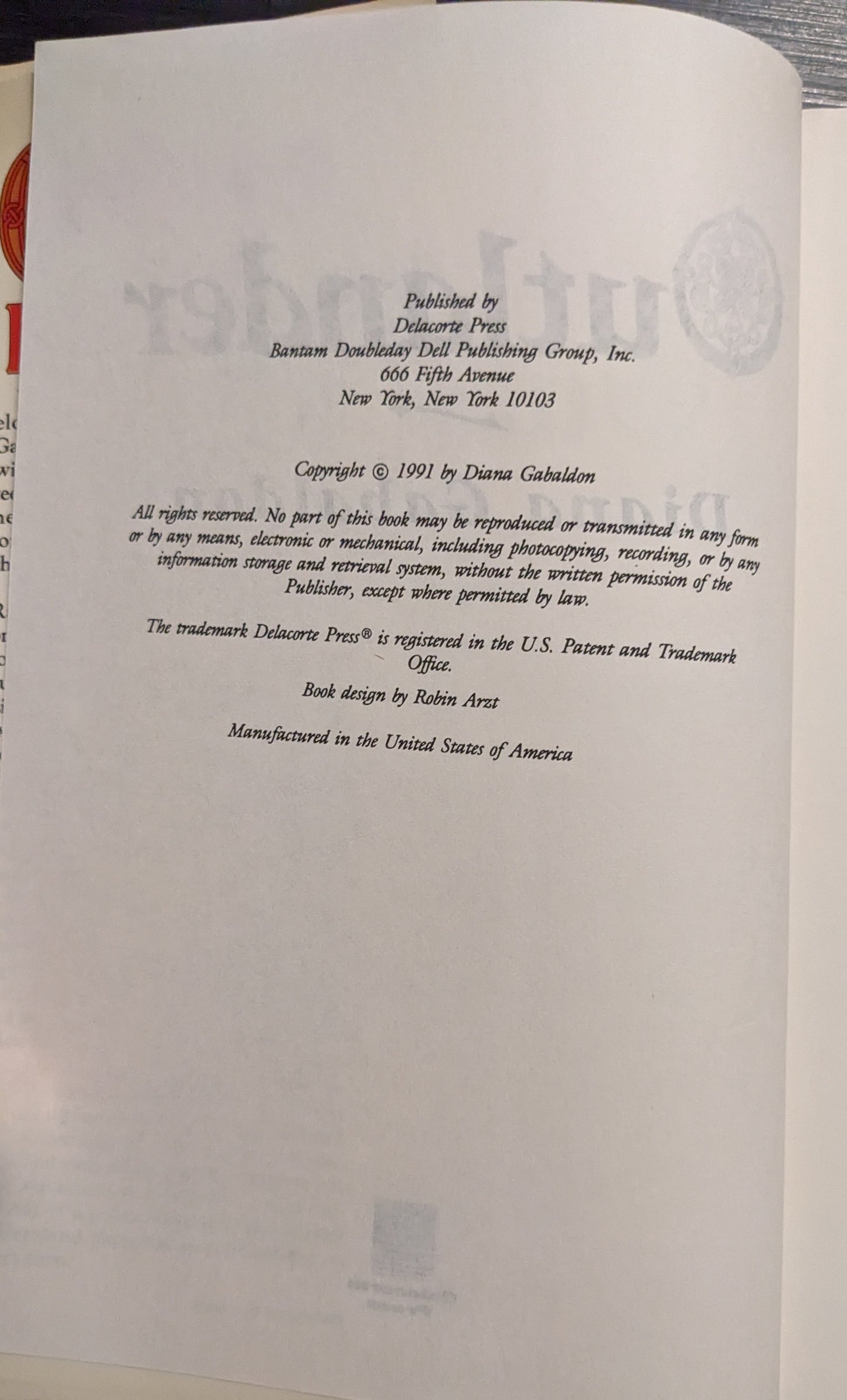 Outlander by Diana Gabaldon