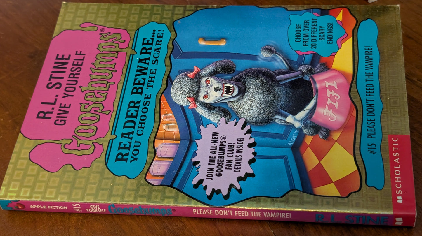 Please Don't Feed the Vampire (Reader Beware #15) by R.L Stine