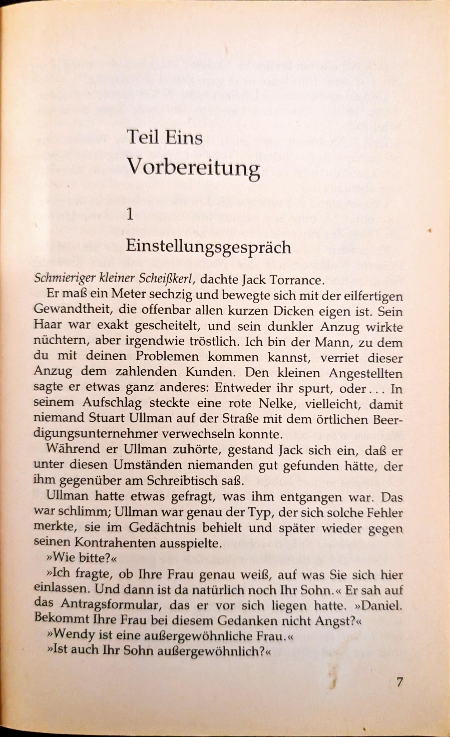 The Shining by Stephen King (German)