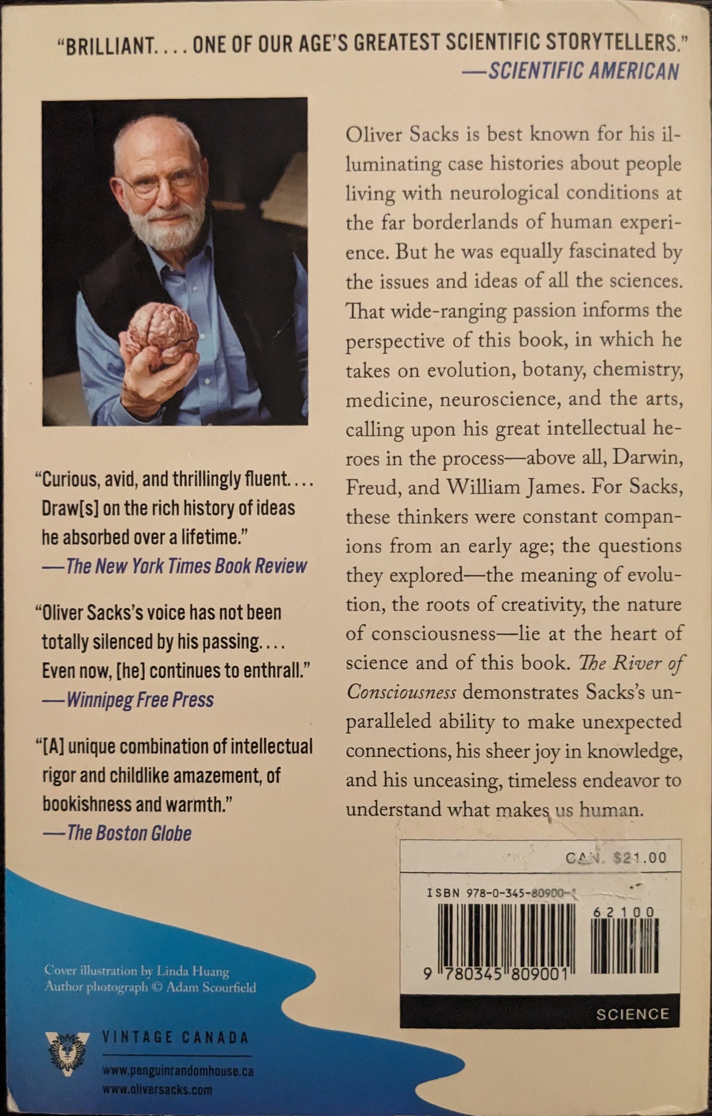 The River of Consciousness by Oliver Sacks