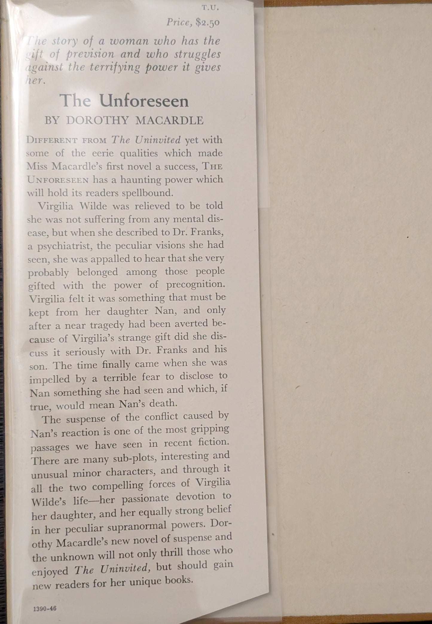 The Unforeseen by Dorothy Macardle