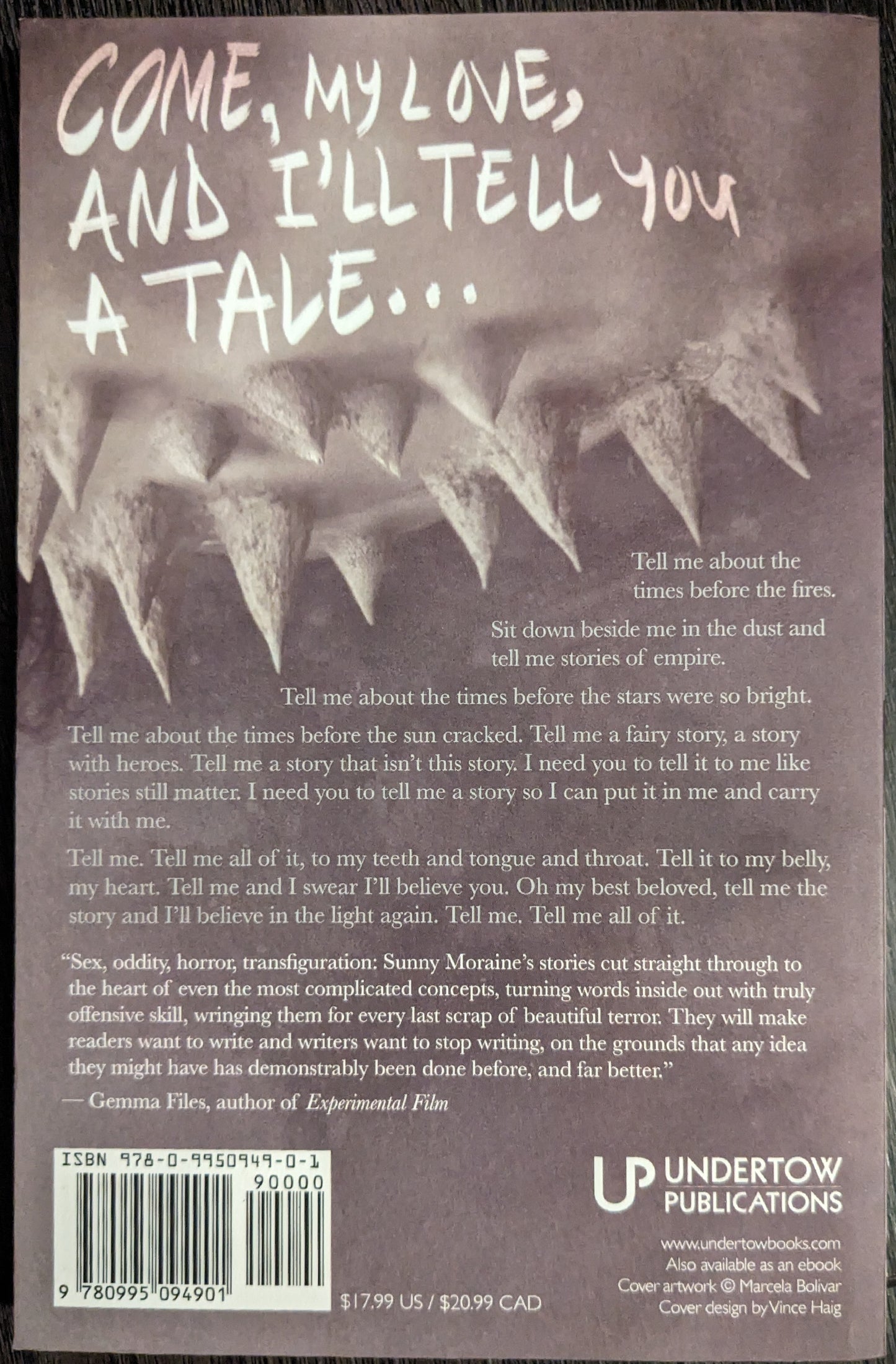 Singing With All My Skin & Bone by Sunny Moraine