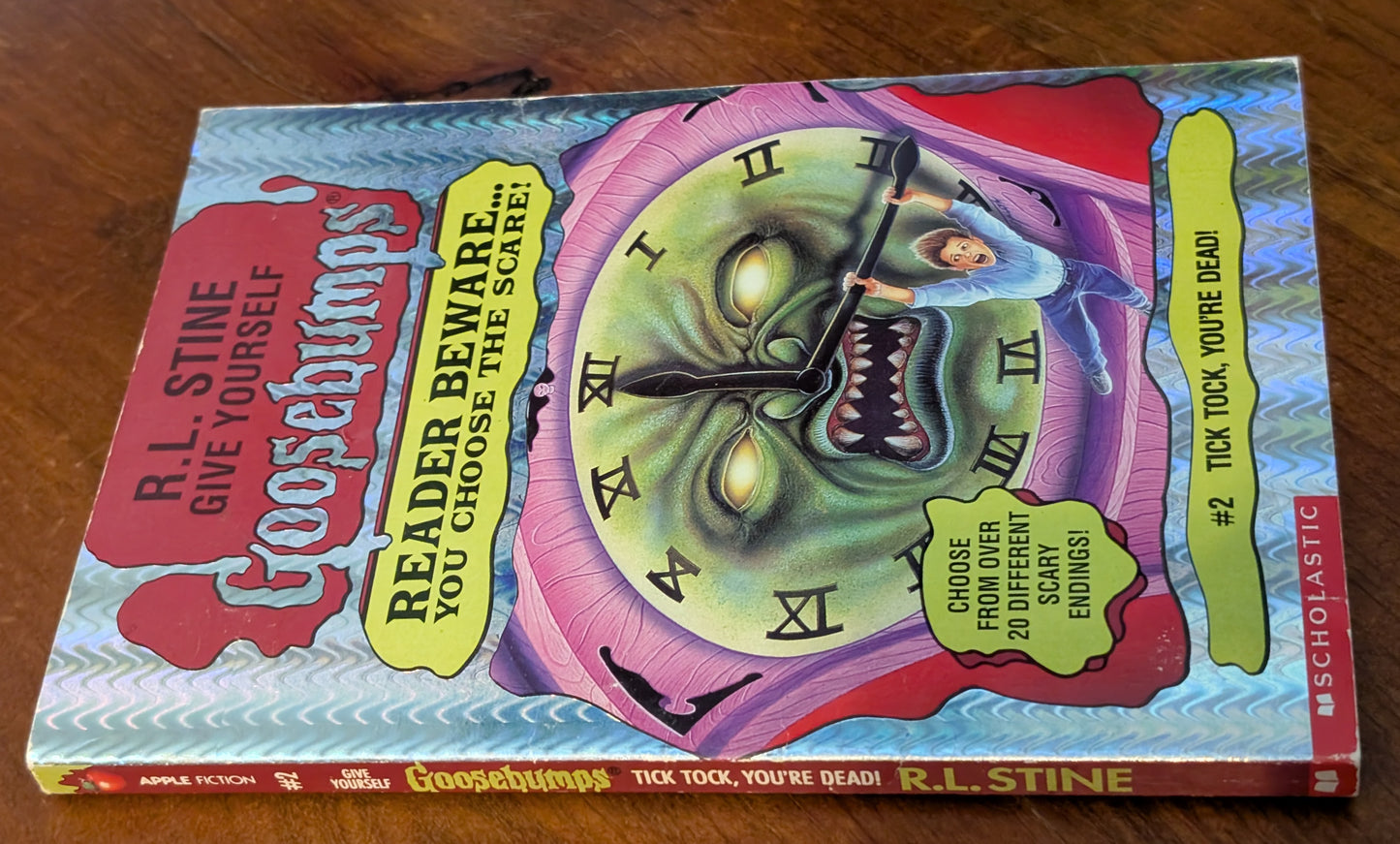 Tick Tock, You're Dead! (Reader Beware # 2) By R.L Stine