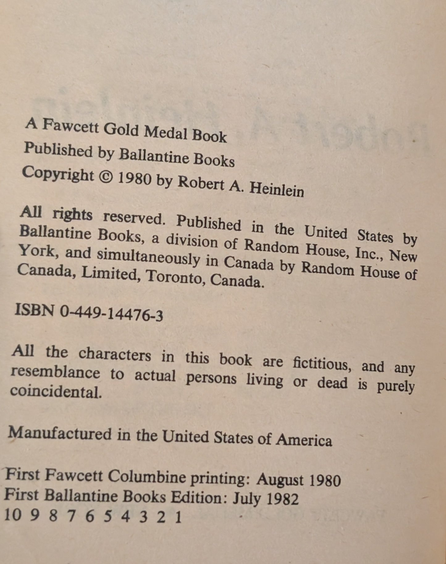 The Number of the Beast by Robert A. Heinlein