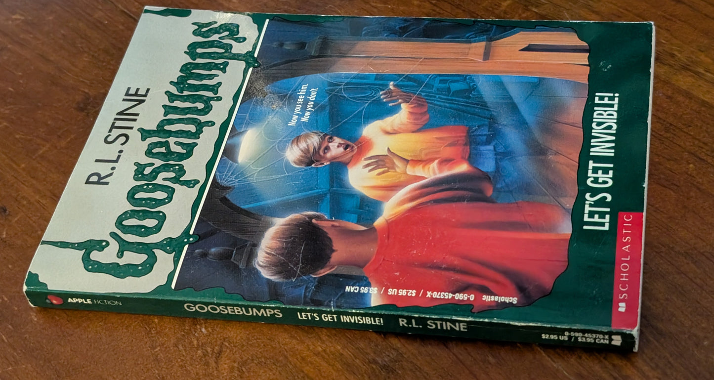 Let's Get Invisible (Goosebumps #24) by R.L Stine