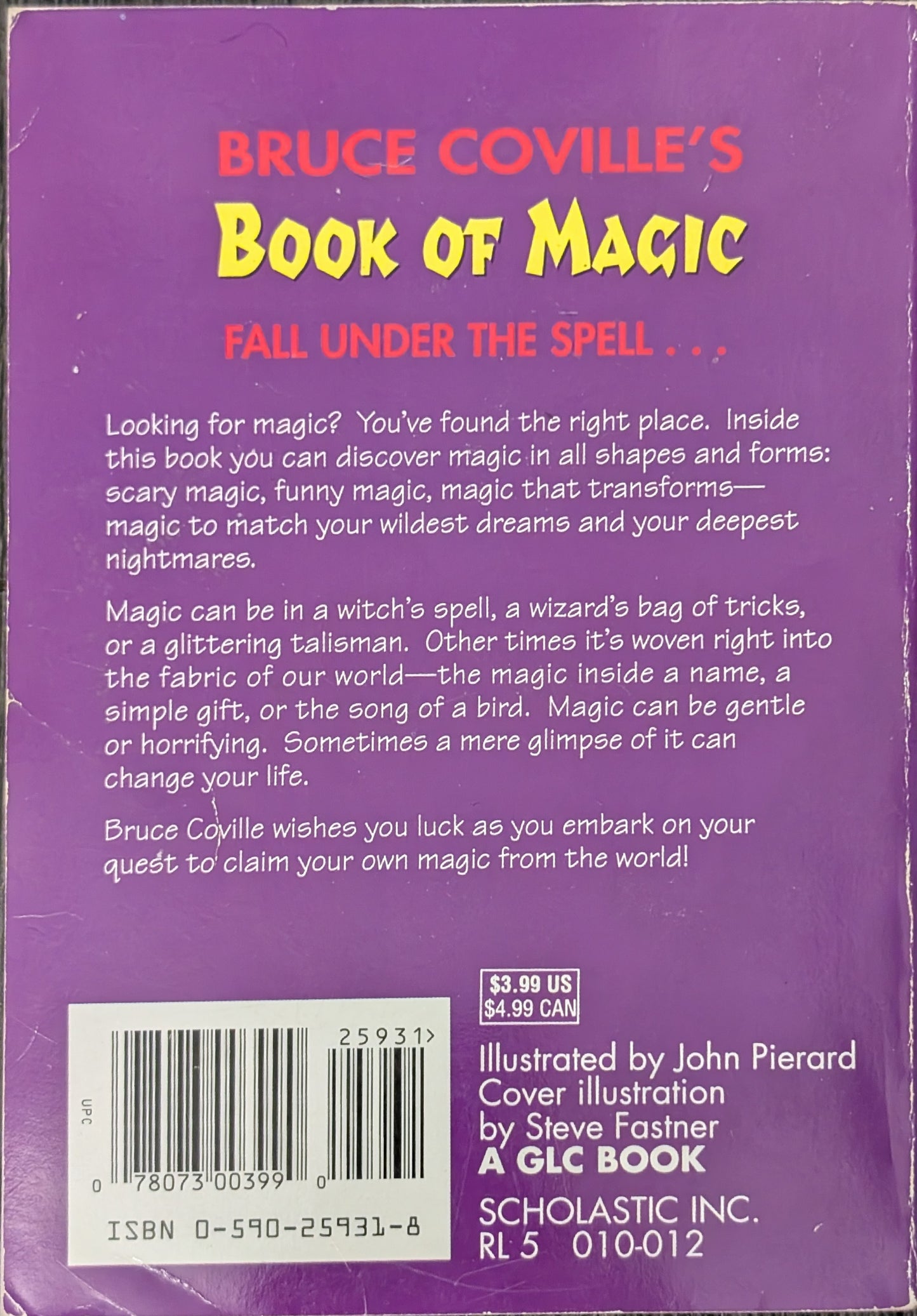 Bruce Coville's Book of Magic: Tales to Cast a Spell on You