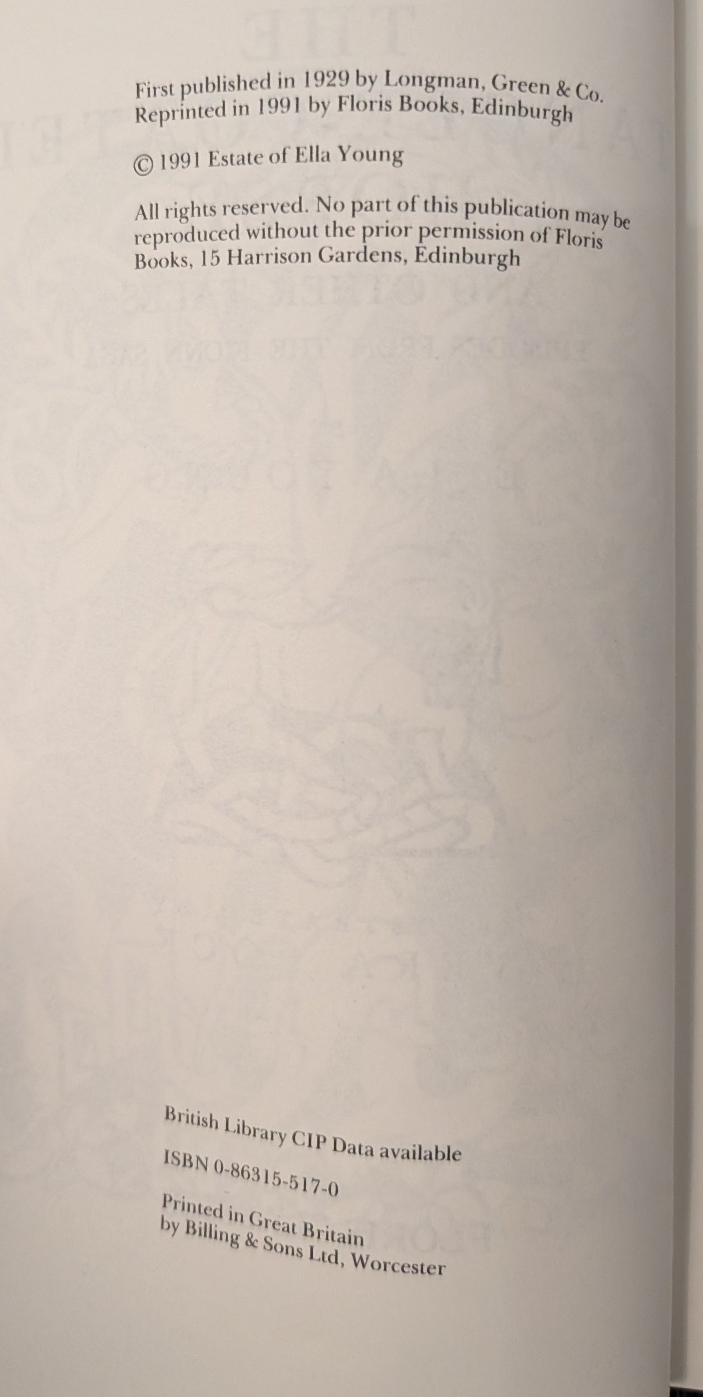 The Tangle-Coated Horse and Other Tales from the Fionn Saga by Ella Young