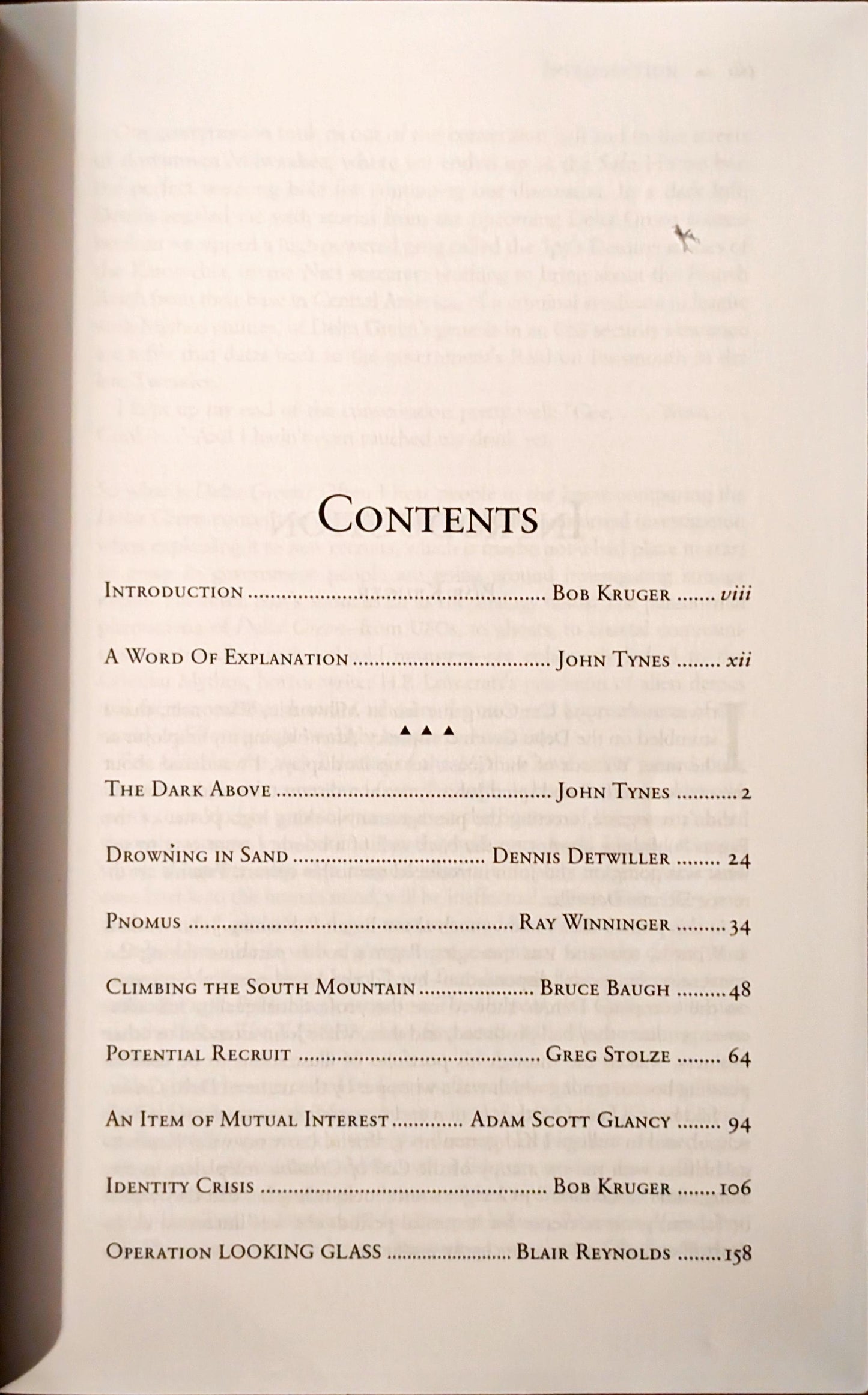 Delta Green: Alien Intelligence edited by Bob Kruger & John Tynes