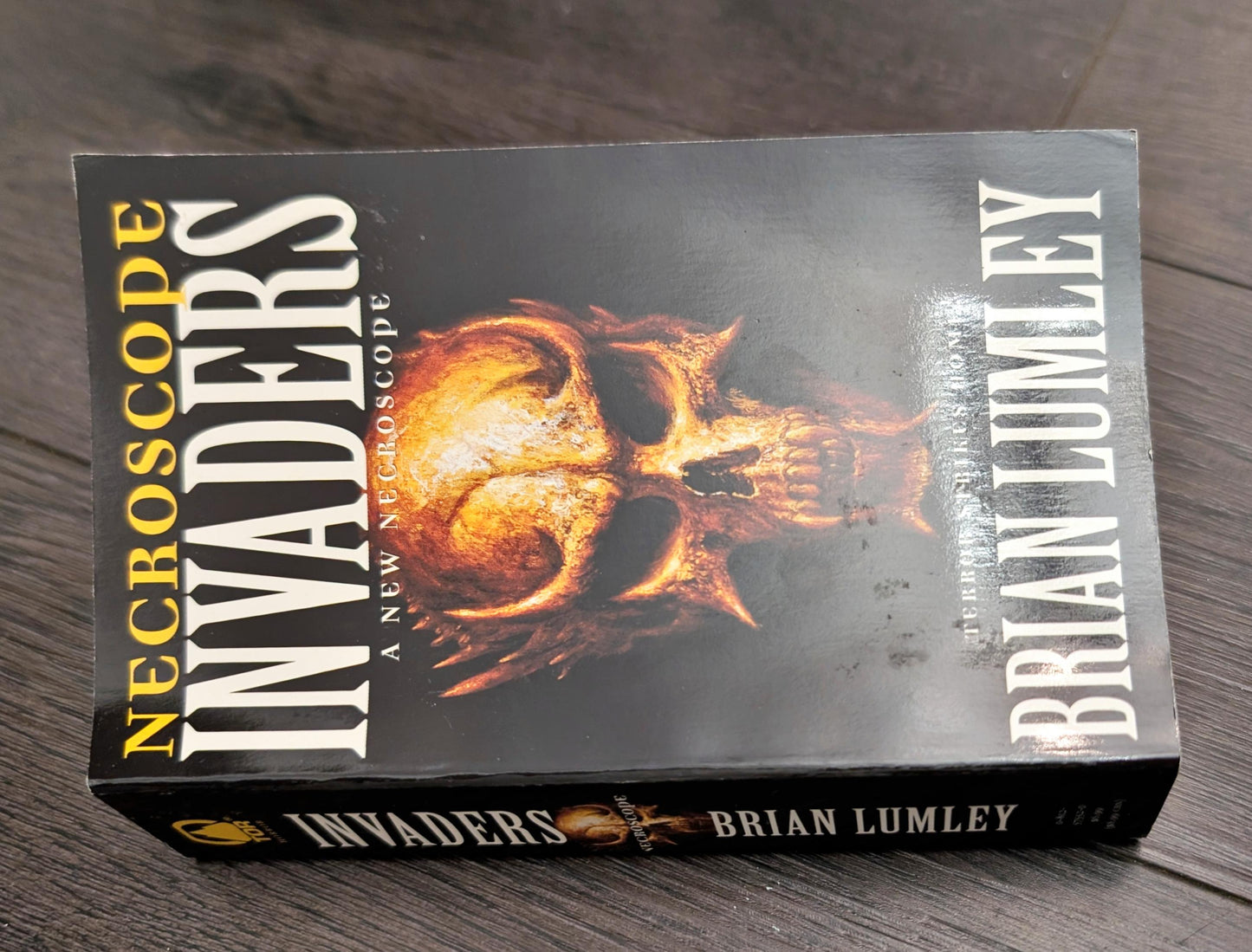 Necroscope: Invaders by Brian Lumley (Signed)