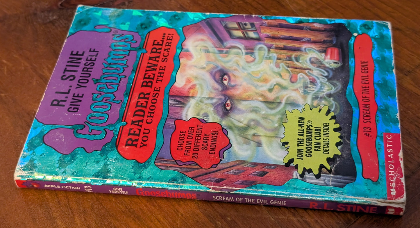 Scream of the Evil Genie (Reader Beware # 13) by R.L Stine