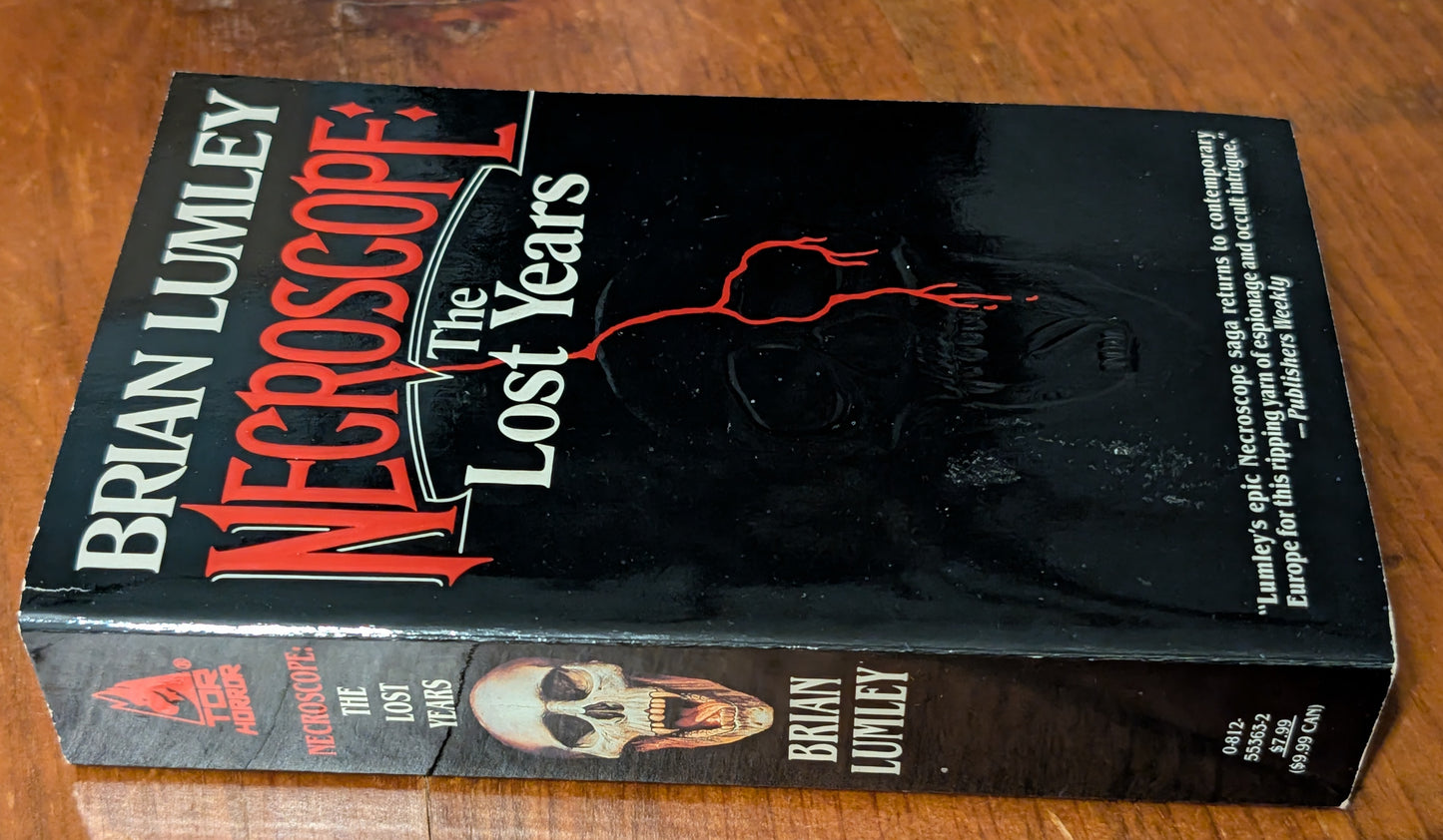 Necroscope: The Lost Years by Brian Lumley (Signed)