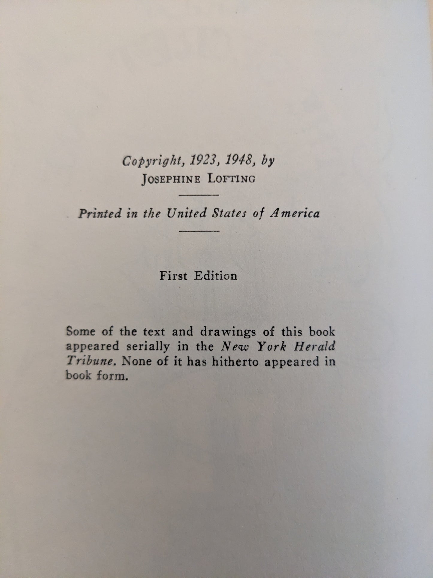 Doctor Dolittle and the Secret Lake by Hugh Lofting