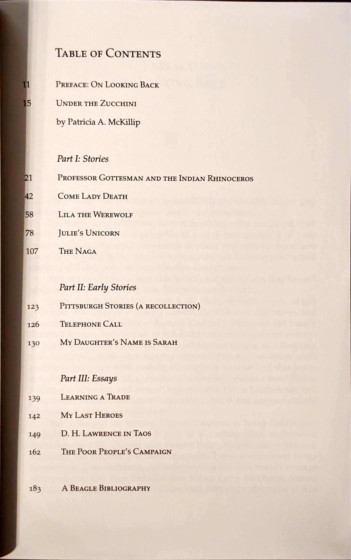 The Rhinoceros Who Quoted Nietzsche and Other Odd Acquaintances by Peter S. Beagle