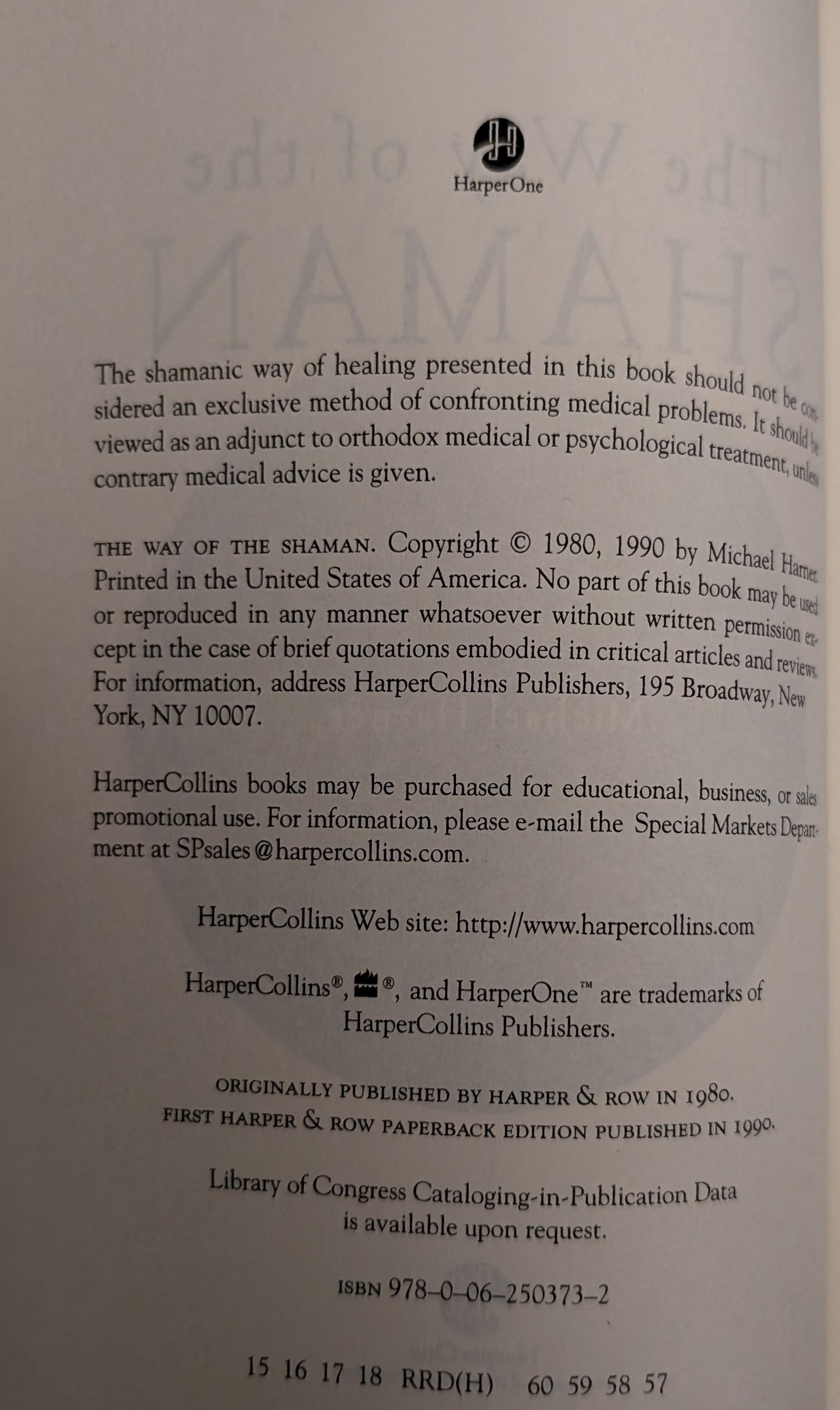 The Way of the Shaman by Michael Harner