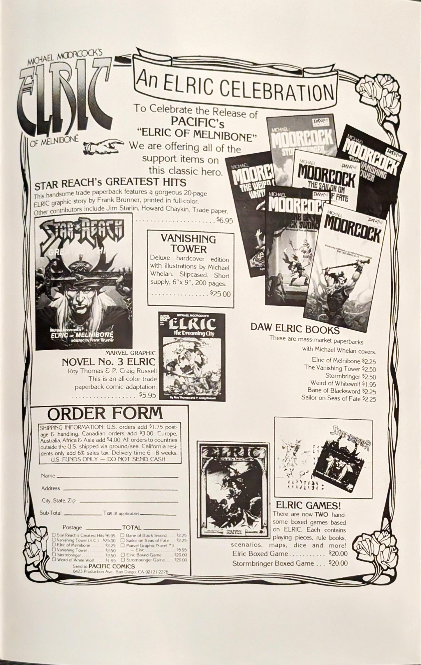 Michael Moorcock's Elric of Melnibonè Book 1: Out of the Dreaming City by Roy Thomas, P. Craig Russell, Micheal T. Gilbert