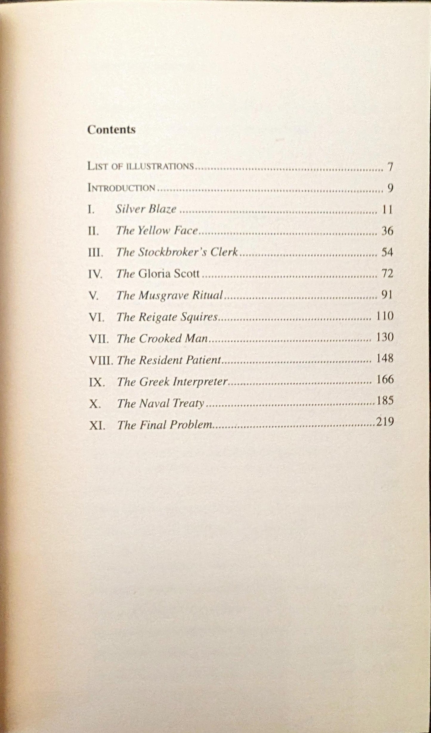 The Memoirs of Sherlock Holmes by Sir Arthur Conan Doyle