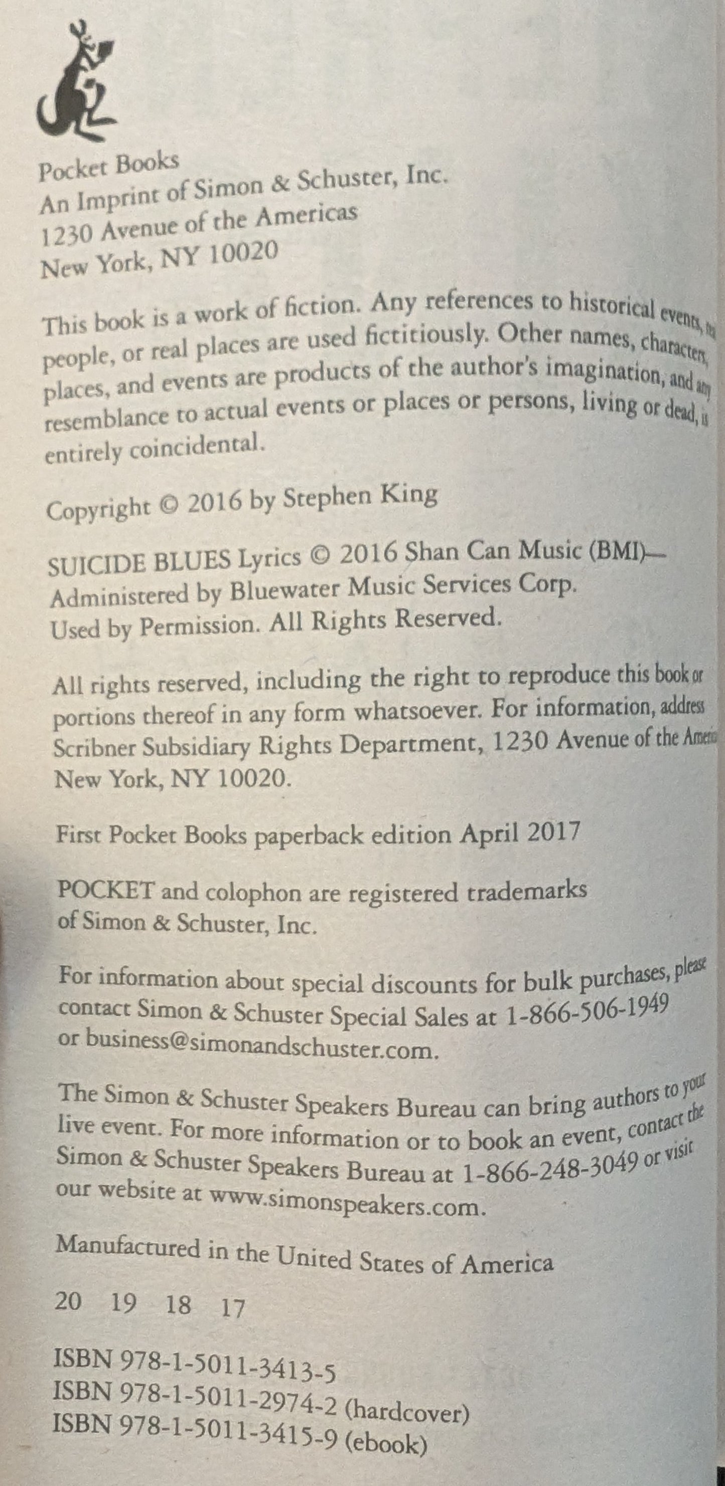 End of Watch by Stephen King