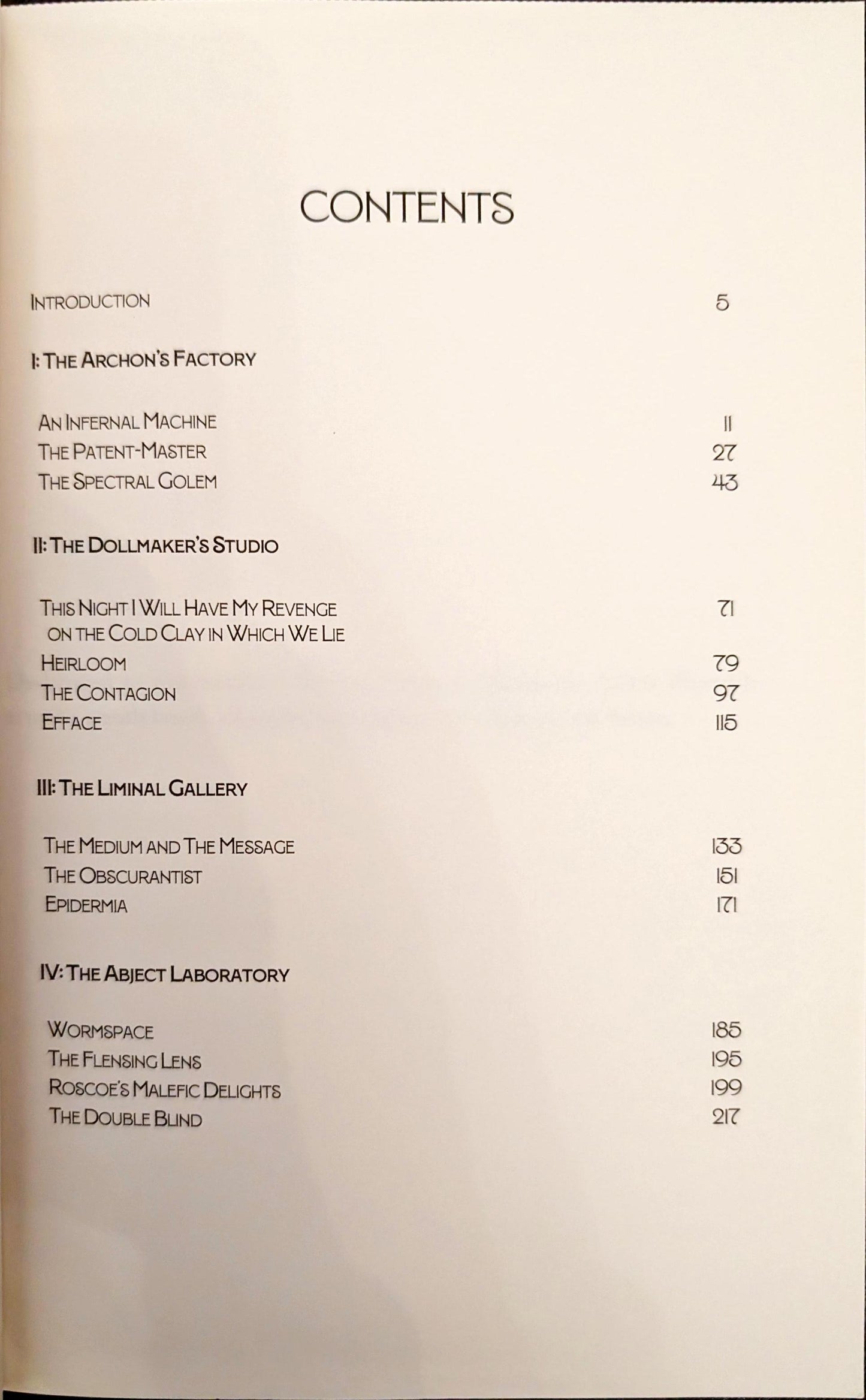 Spiritus Ex Machina: Dark Tales of Creation by LC von Hessen