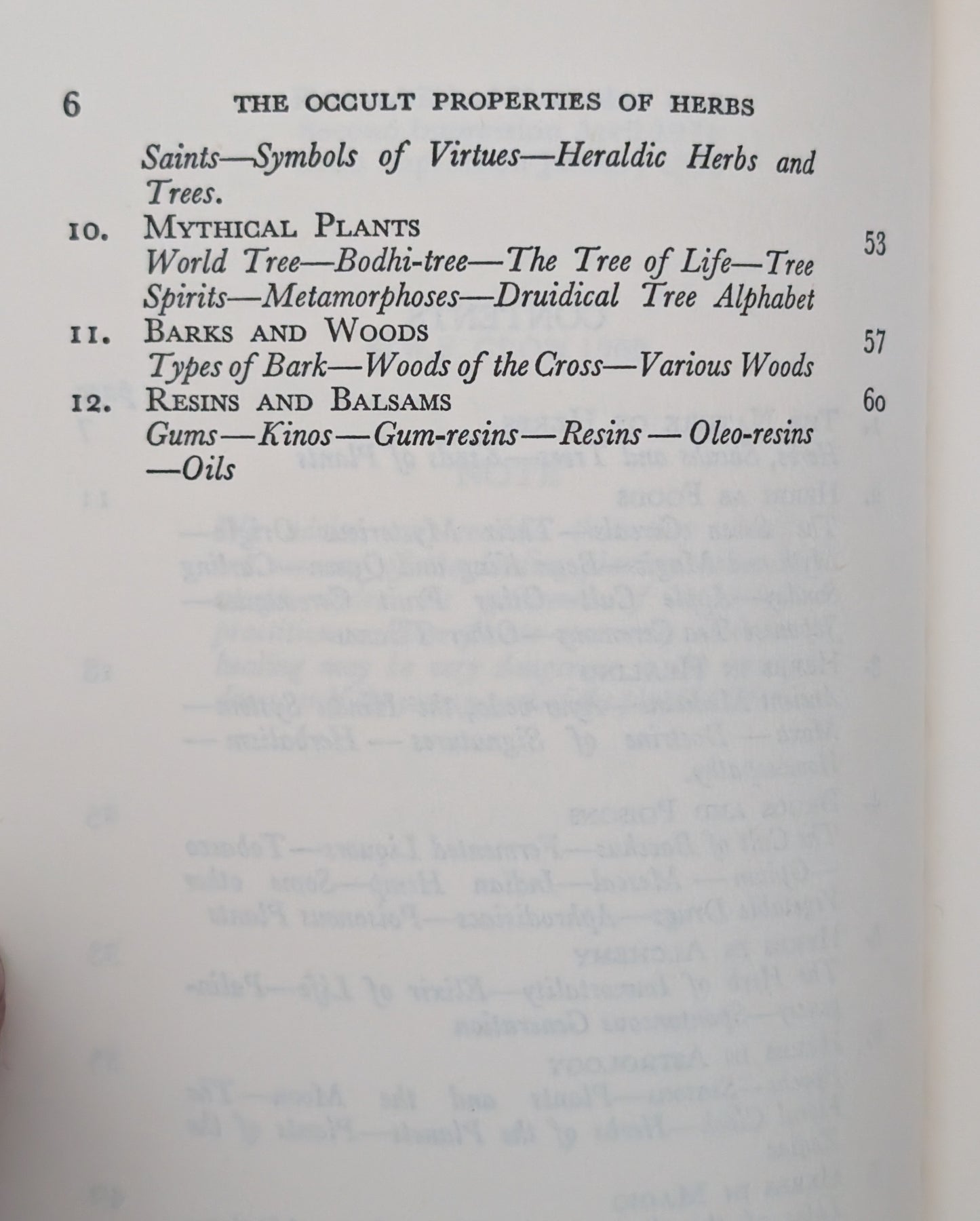 The Occult Properties of Herbs by W.B Crow