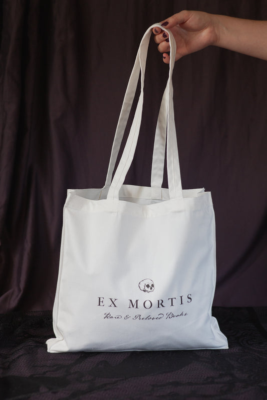 Ex Mortis Canvas Book Tote