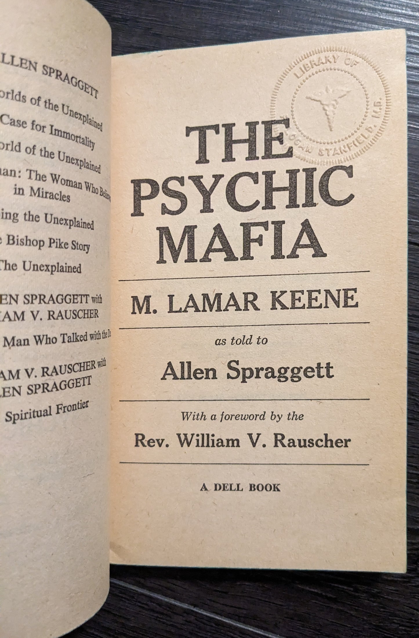 The Psychic Mafia by M.Lamar Keene