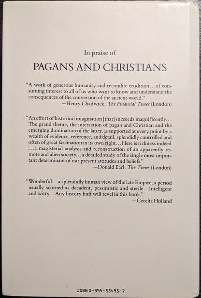 Pagans and Christians by Robin Lane Fox