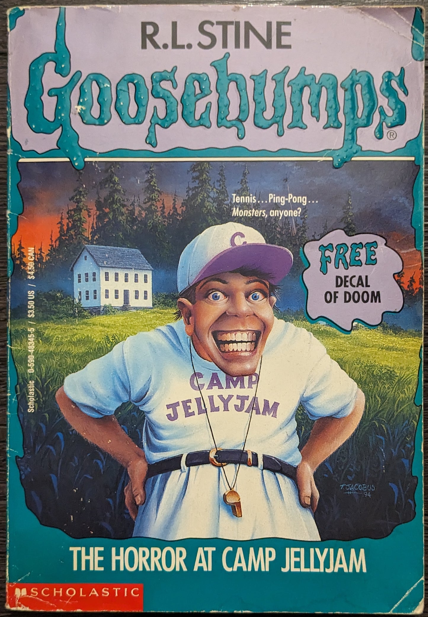 The Horror at Camp Jellyjam - Goosebumps by R.L Stine