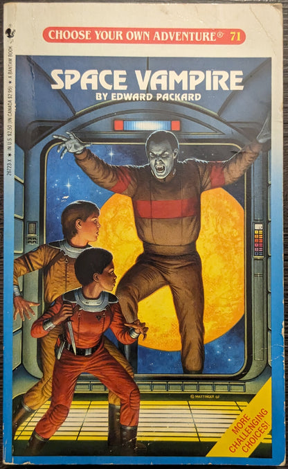 Space Vampire: Choose Your Own Adventure by Edward Packard