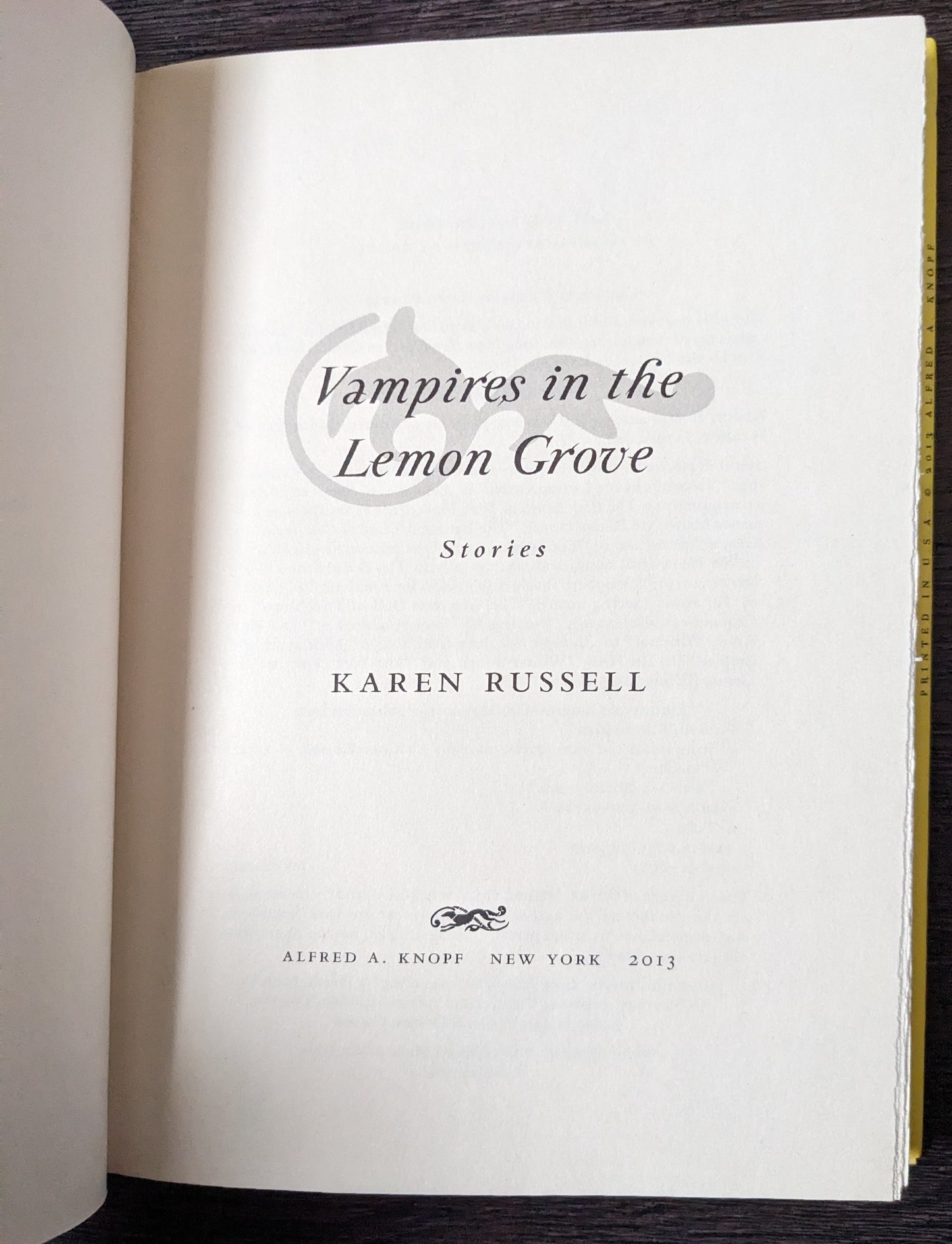 Vampires in the Lemon Grove by Karen Russell