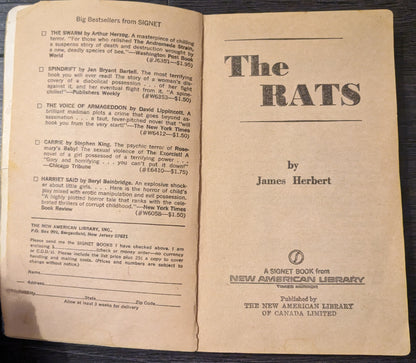 The Rats by James Herbert