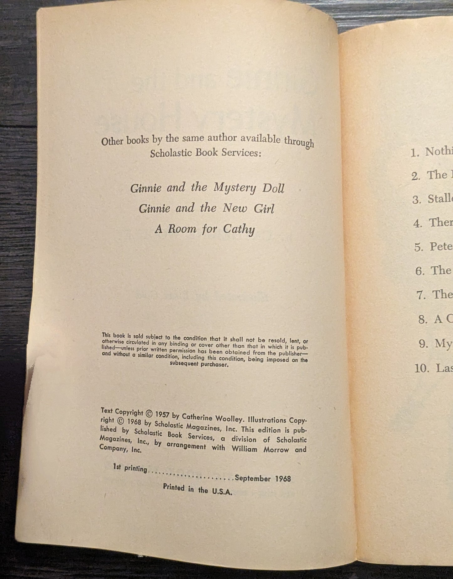 Ginnie and the Mystery House by Catherine Woolley