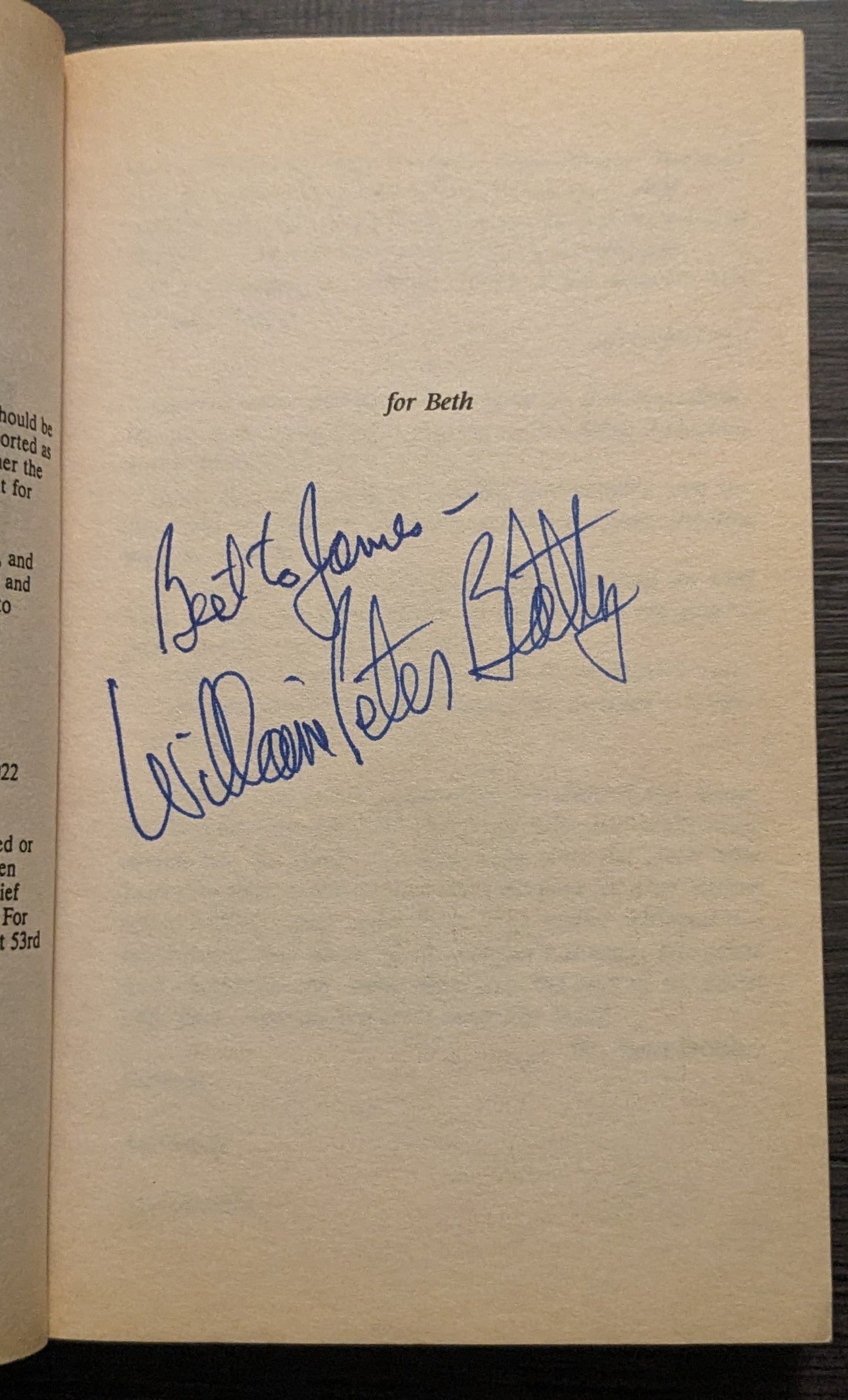 The Exorcist by William Peter Blatty (Signed)