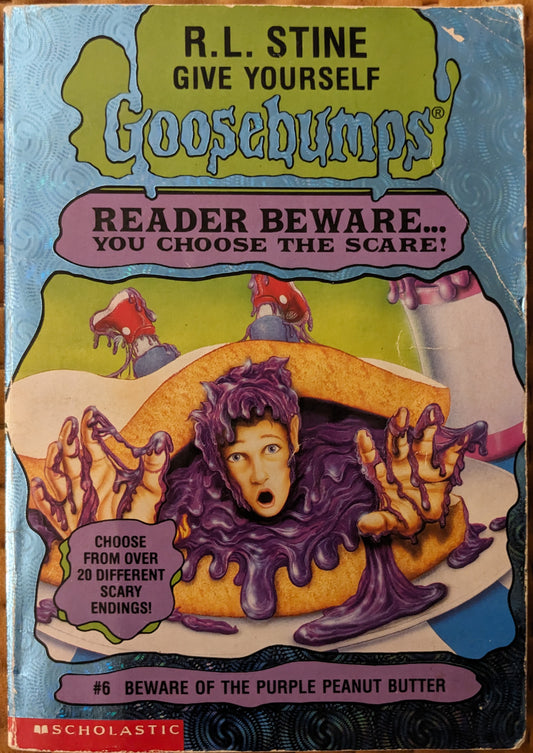 Beware of the Purple Peanut Butter - Reader Beware Goosebumps by R.L Stine