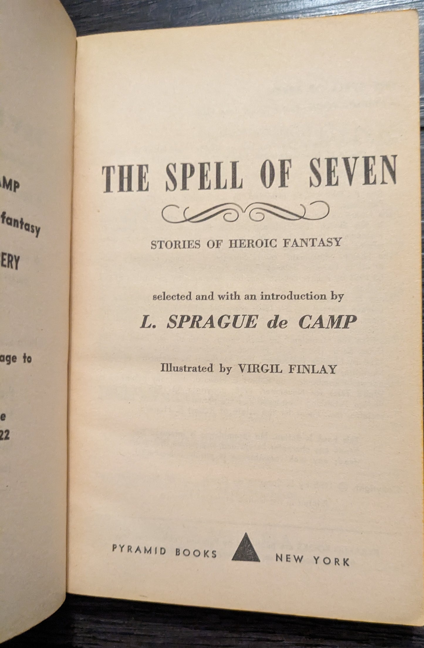 The Spell of Seven edited by L.Sprague De Camp