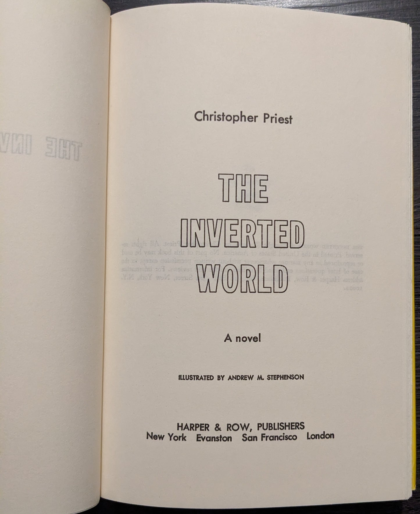 The Inverted World by Christopher Priest