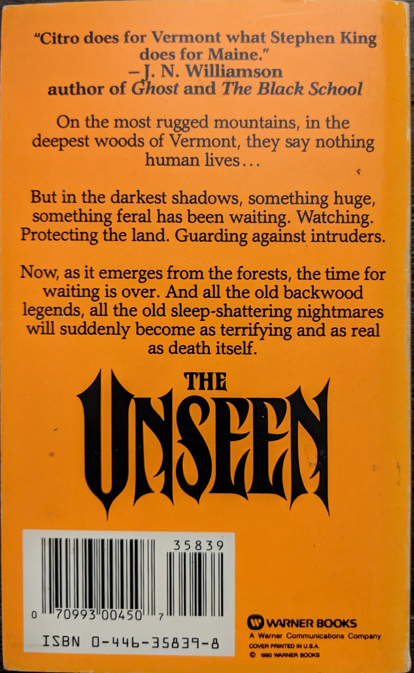 The Unseen by Joseph Citro