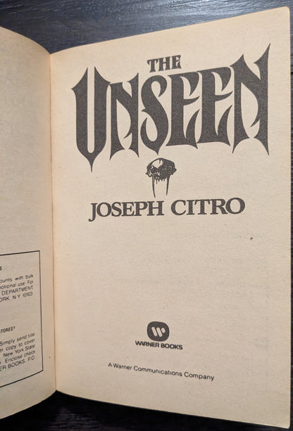 The Unseen by Joseph Citro