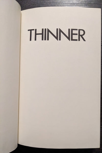 Thinner by Richard Bachman