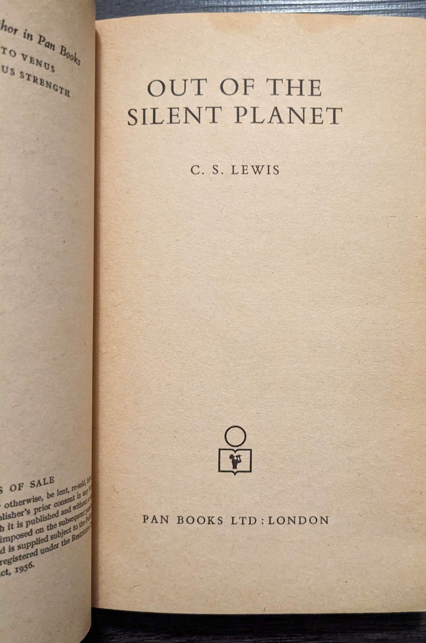 Out of the Silent Planet by C.S Lewis