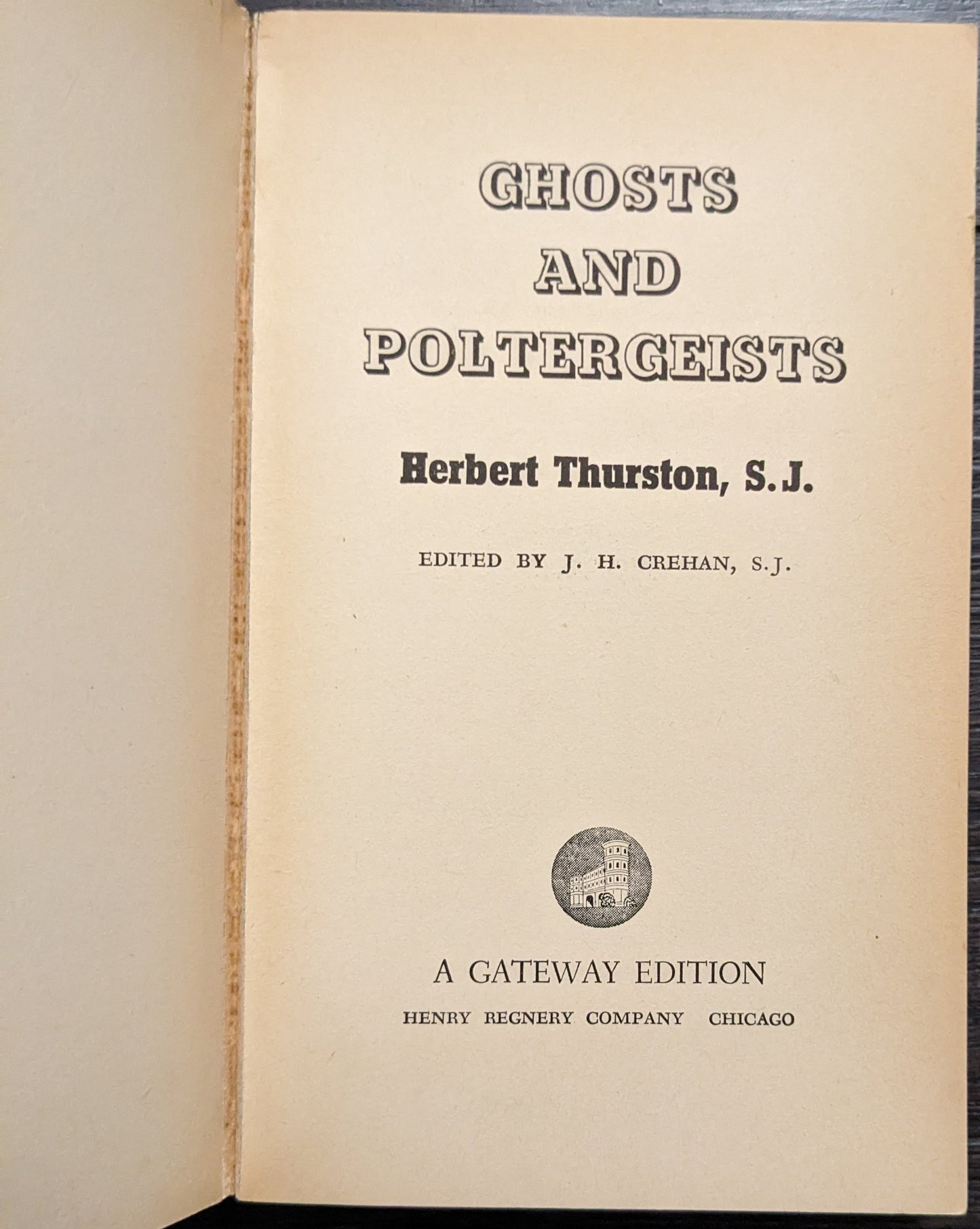 Ghost and Poltergeists by Herbert Thurston