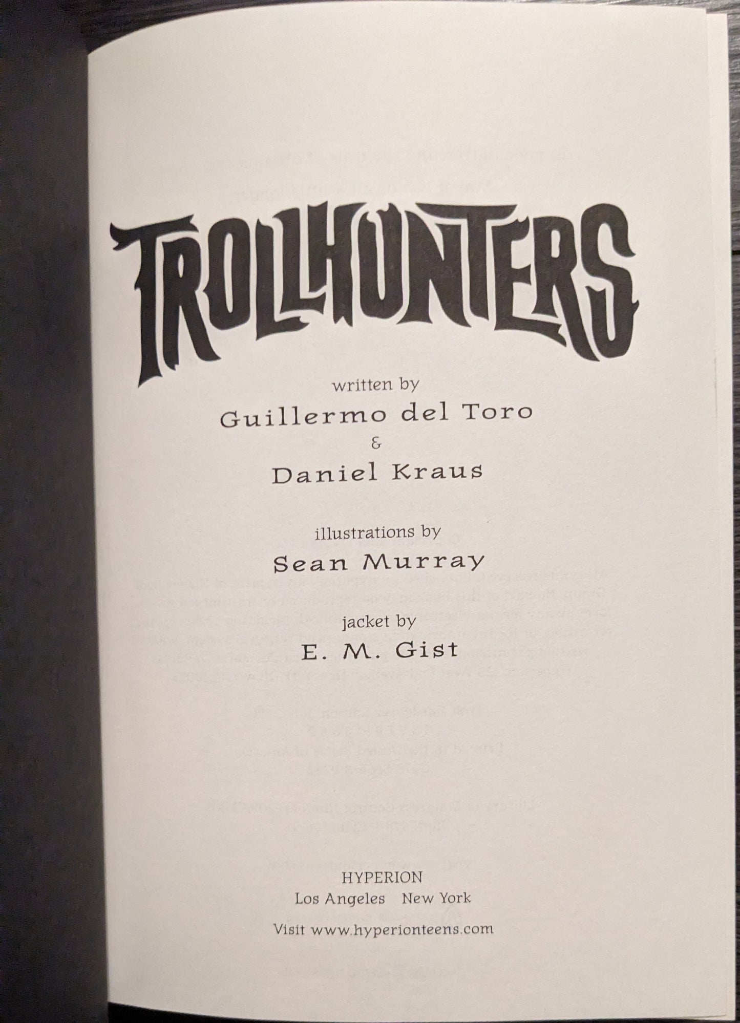 Trollhunters by Guillermo Del Toro and Daniel Kraus