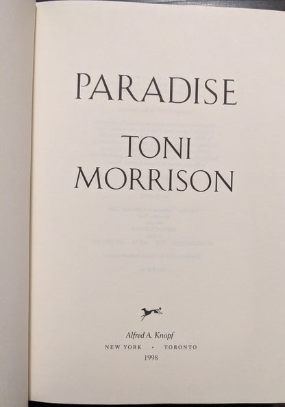 Paradise by Toni Morrison