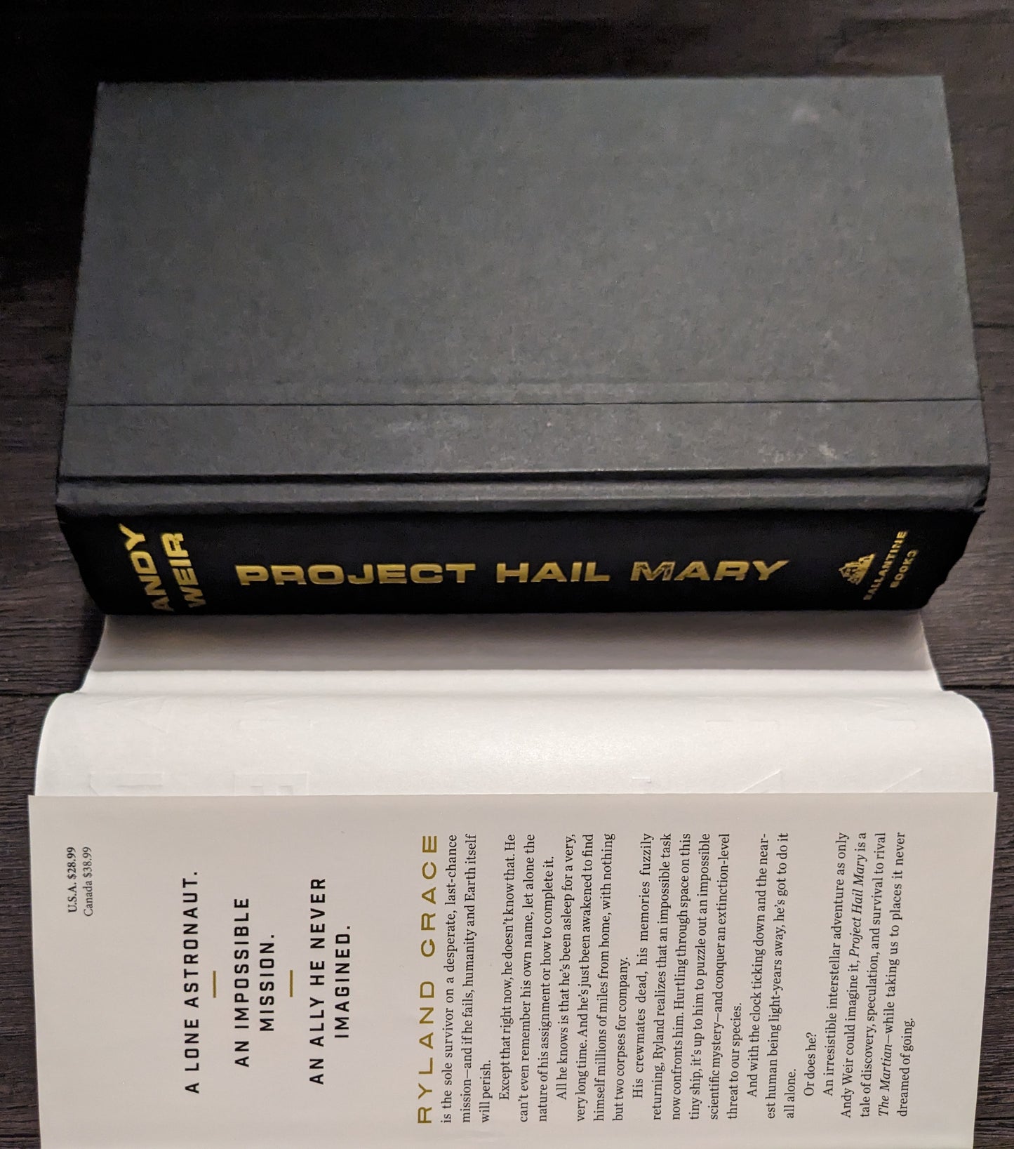 Project All Hail Mary by Andy Weir