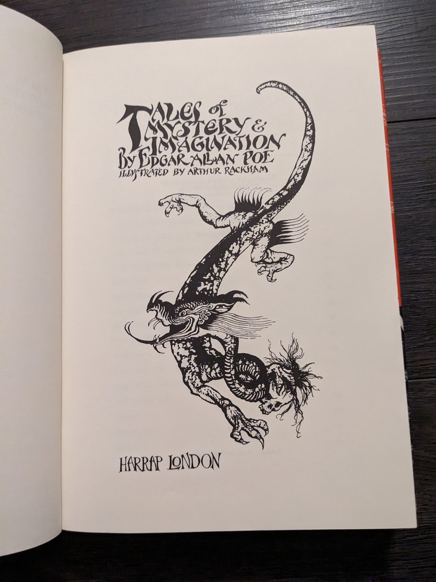 Poe's Tales of Mystery and Imagination Illustrated by Arthur Rackham