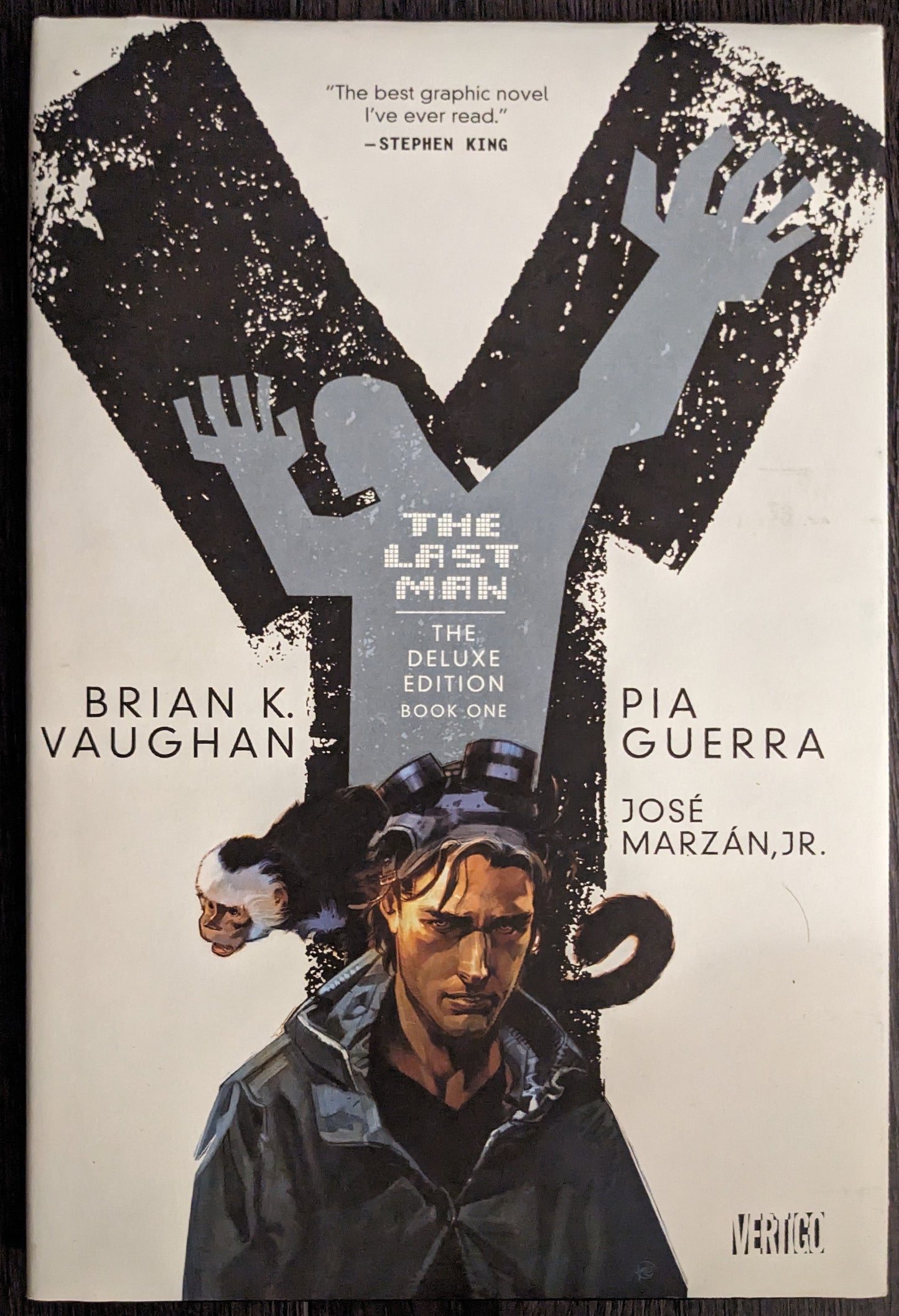 Y: The Last Man - The Deluxe Edition Book 1 by Brian K. Vaughan, Pia Guerra, Jose Marzan, Jr.