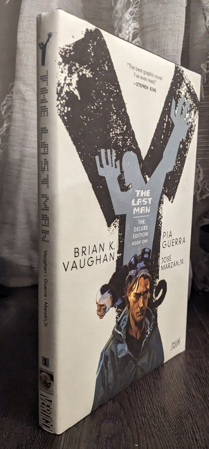 Y: The Last Man - The Deluxe Edition Book 1 by Brian K. Vaughan, Pia Guerra, Jose Marzan, Jr.