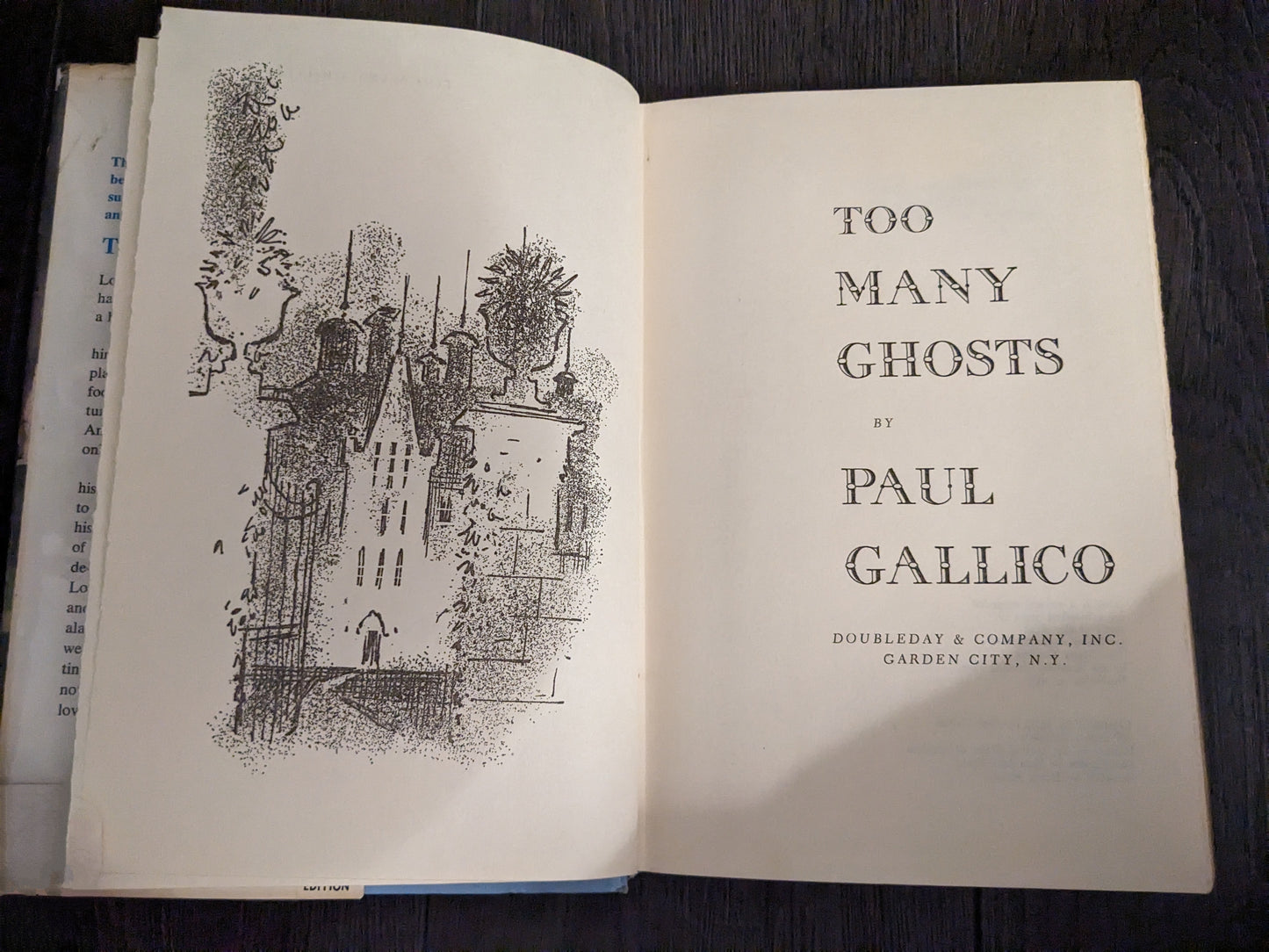 Too Many Ghosts by Paul Gallico