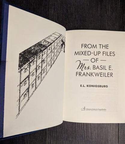 From the Mixed Up Files of Mrs. Basil E.Frankweiler by E.L Konigsburg